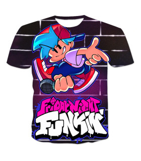 Camiseta manga corta Funkin 3D