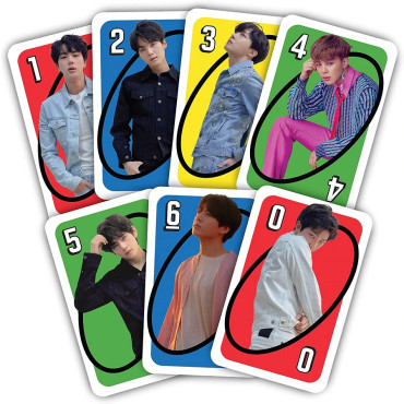 BTS   Juego de cartas UNO de BTS Juego de cartas UNO de BTS