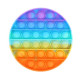 Pop it de varias formas multicolor arcoiris