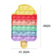 Pop it de varias formas multicolor arcoiris