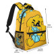 MOCHILAS   Mochila amarilla Mikecrack con diamante Mochila amarilla Mikecrack con diamante