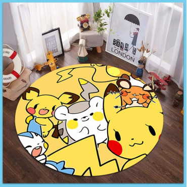 Alfombra pokémon pikachu
