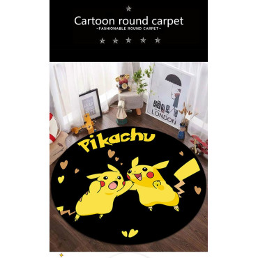 Alfombra pokémon pikachu