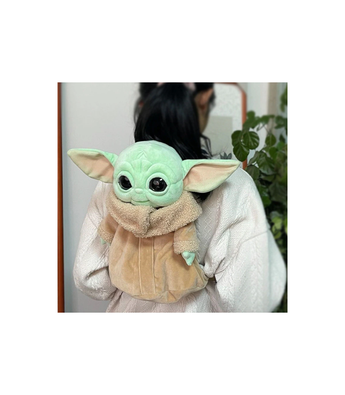 Star Wars The Child Peluche Baby Yoda En Mochila Original