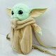 Mochila tipo peluche baby yoda the mandalorian star wars
