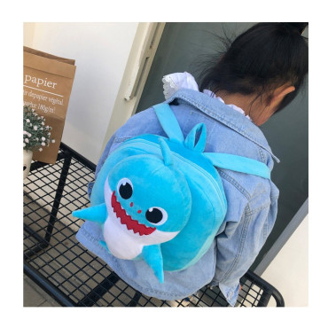 Mochila tipo peluche Baby shark  5 colores