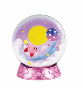 Figuras Kirby con vitrina plástico