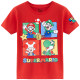 Camiseta manga corta super mario bros