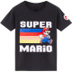 Camiseta manga corta super mario bros