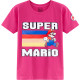 Camiseta manga corta super mario bros