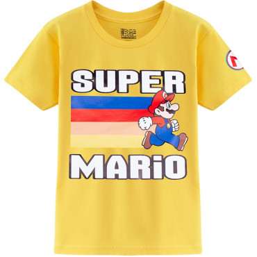 Camiseta manga corta super mario bros