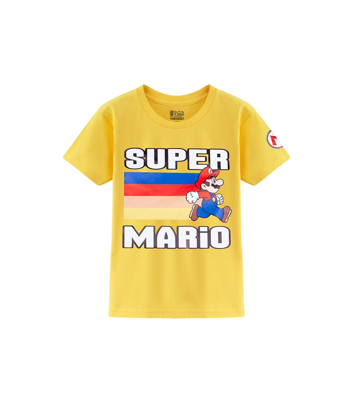 Camiseta manga corta super mario bros