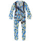 Disfraz Marshmello camuflaje azul verde y blanco