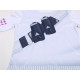 Disfraz Marshmello blanco con puntos
