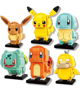 Bloques de construcción tipo lego de figuras Pokémon 11cm