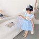 Vestido tirantes elsa frozen y blancanieves princesas