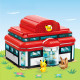 Bloques de construcción tipo lego de Pokémon centro de entrenamiento