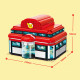 Bloques de construcción tipo lego de Pokémon centro de entrenamiento
