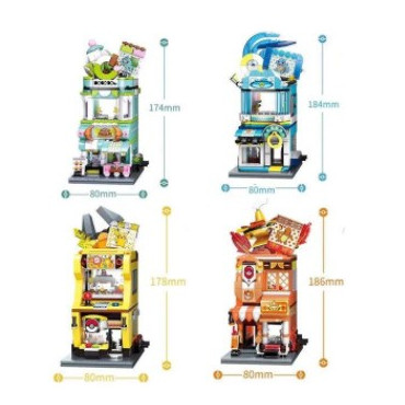 Bloques de construcción tipo lego de Pokémon edificio pokemons