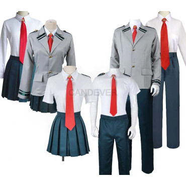 Cosplay disfraz My hero academia uniforme Uraraka y Izuku