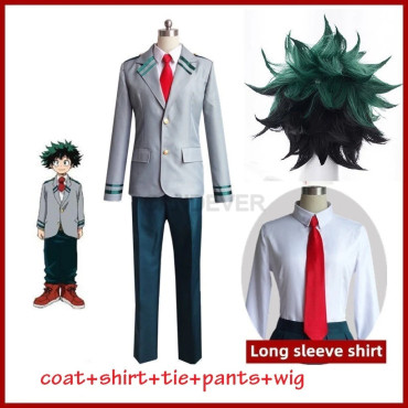 Cosplay disfraz My hero academia uniforme Uraraka y Izuku