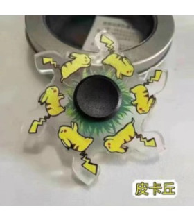 POKEMON   Fidget spinner movimiento de figuras de pikachu Pokémon Fidget spinner movimiento de figuras de pikachu Pokémon