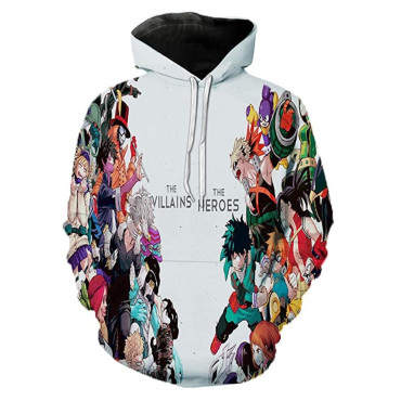 Sudadera con capucha My Hero Academia