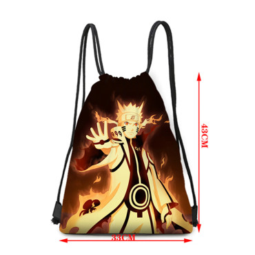 Sacos Naruto estampado personajes