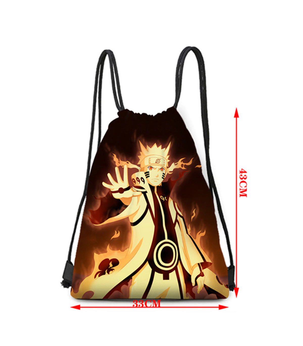 Sacos Naruto estampado personajes