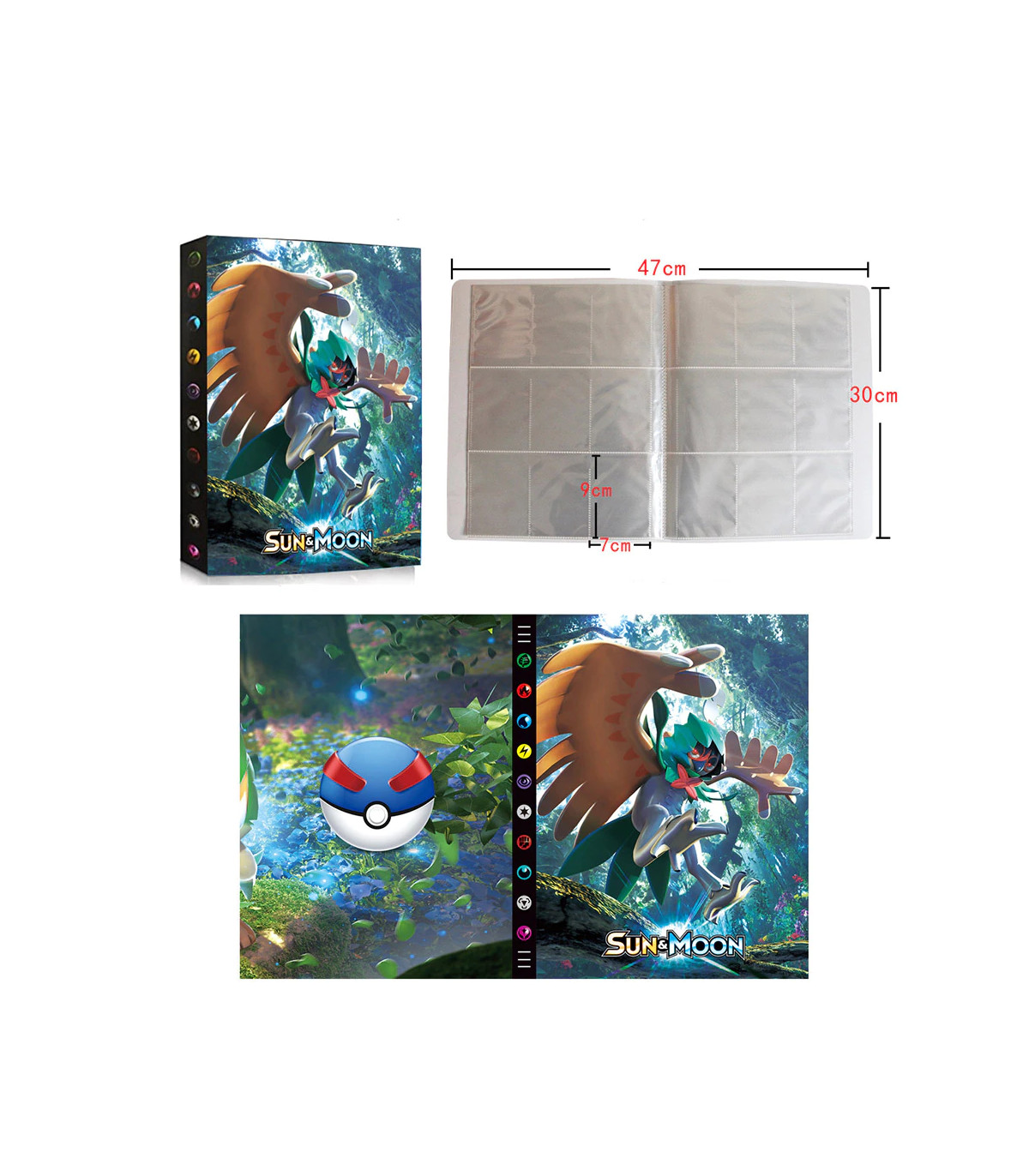POKEMON   Album cartas Pokémon modelo 9 cartas por página xxl ,a4 Albúm cartas Pokémon modelo 9 cartas por página
tamaño xxl a4