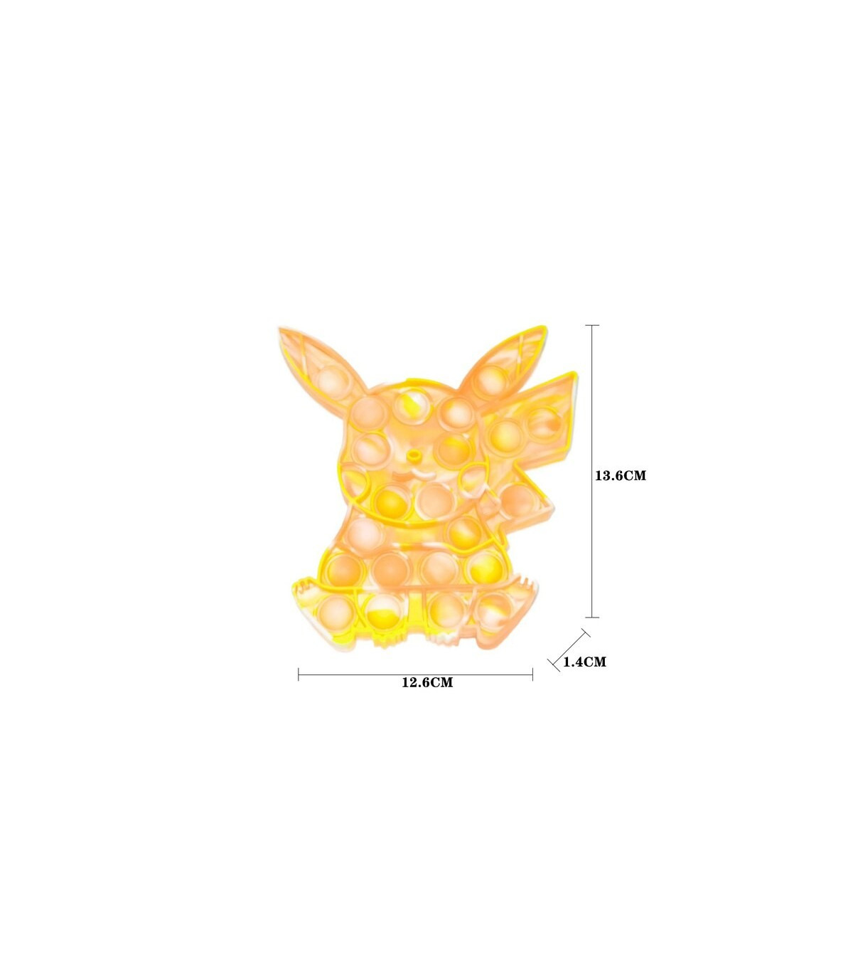 POKEMON   Pop it Simple dimple Pikachu Pokémon ¡Presentamos el nuevo Pop it Simple Dimple Pika!
 sabemos que ha estado esperand