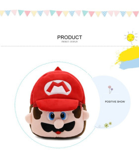 mochila de peluche super mario bros