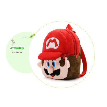 mochila de peluche super mario bros