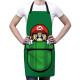 SUPER MARIO BROS   delantal de super mario bros delantal de super mario bros