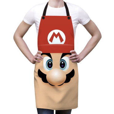 SUPER MARIO BROS   delantal de super mario bros delantal de super mario bros
