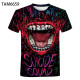camisetas  de escuadrón suicida diseños 3d