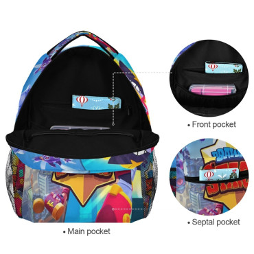 Inicio   mochila  de brawl stars  diseño exclusivo con surge 



Empieza el nuevo curso escolar con fuerza y no te olvides de la