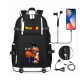 DRAGON BALL   mochila dragon ball con carga usb  adaptada para portátil de 47cm mochila dragon ball con carga usb adaptada para 