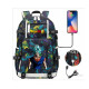 DRAGON BALL   mochila dragon ball con carga usb  adaptada para portátil de 47cm mochila dragon ball con carga usb adaptada para 