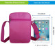lote de mochila bandolera y estuche pop it