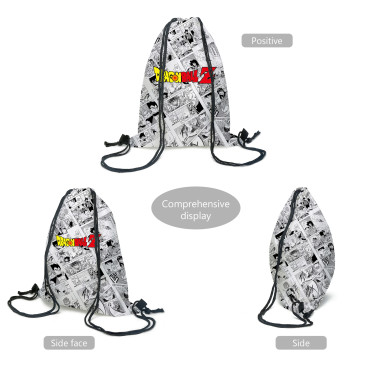 saco mochila dragon ball modelo comic
