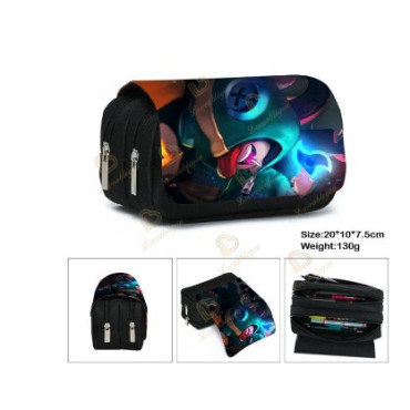 MOCHILAS   estuche portatodo doble cremallera brawl stars  nuevos diseños ¿Sigues buscando un estuche impresionante para la vuel