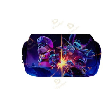 MOCHILAS   estuche portatodo doble cremallera brawl stars  nuevos diseños ¿Sigues buscando un estuche impresionante para la vuel