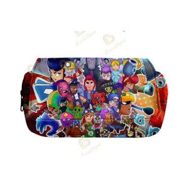 MOCHILAS   estuche portatodo doble cremallera brawl stars  nuevos diseños ¿Sigues buscando un estuche impresionante para la vuel