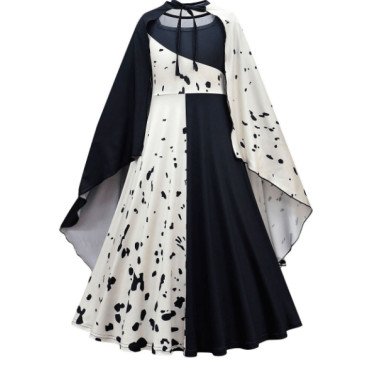 Inicio   disfraz de cruella de vil para niñas con capa 
¿Quieres ser un demonio? ¿Qué te parece nuestro disfraz de Cruella de V