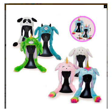 Inicio   gorro mágico de peluche que se le suben las orejas gorro mágico de peluche que se le suben las orejas, un precioso gorr