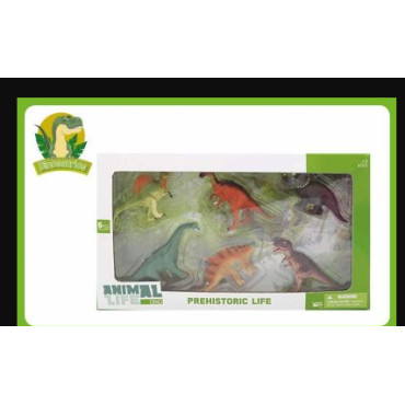 Inicio   SET DINOSAURIO PREHISTORICO LIFE Edad recomendada: +3 años Incluye: 6 piezas