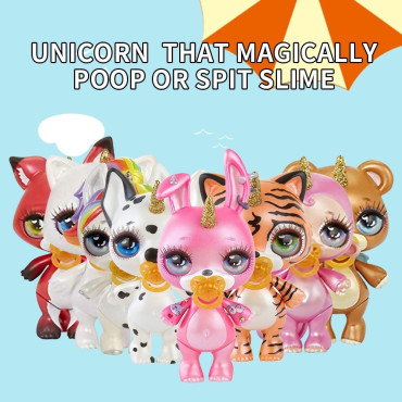 sparkle glitters poopsie lote de 8 figuras