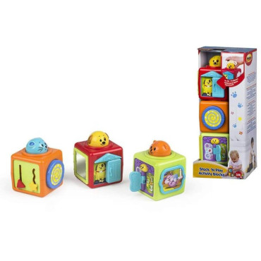 CUBOS ACTIVIDADES 3PAPEL CON 3 MESES CAJA 13x9,5x29cm