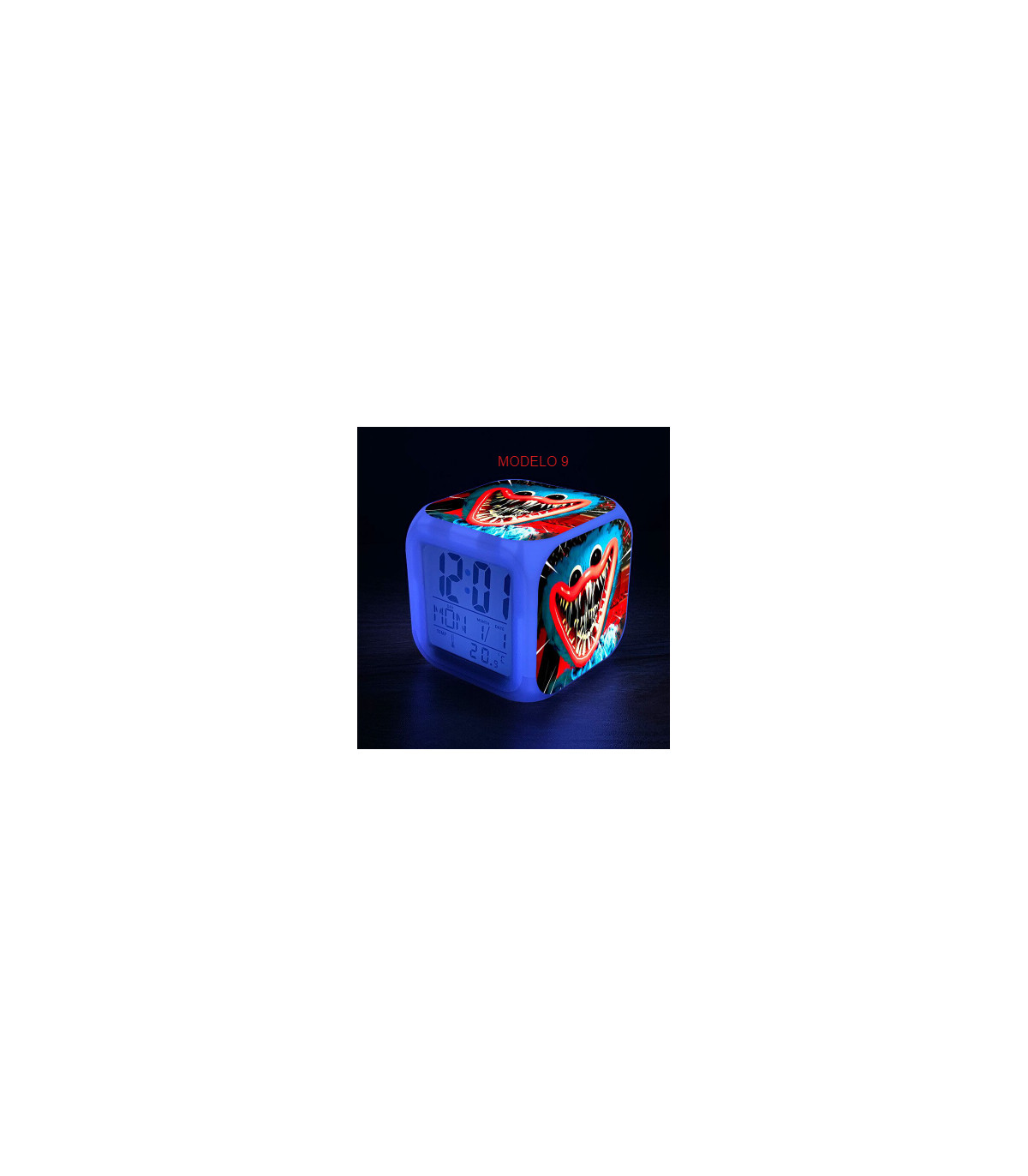Inicio   Huggy Wuggy DESPERTADOR Huggy Wuggy DESPERTADOR 
Huggy wuggy es EL DESPERTADOR más famosas del videojuego ya están aqu